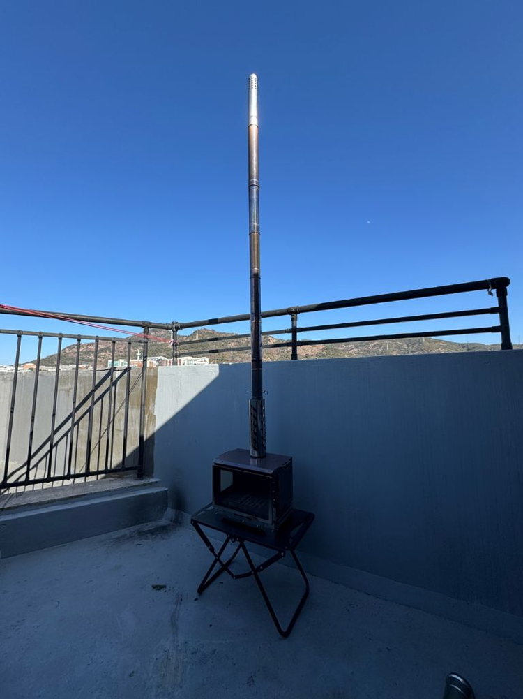 알리 그리즐리 캠핑용 화목난로 이미지