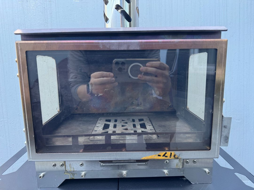 알리 그리즐리 캠핑용 화목난로 이미지