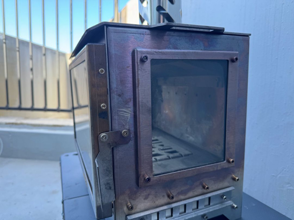 알리 그리즐리 캠핑용 화목난로 이미지