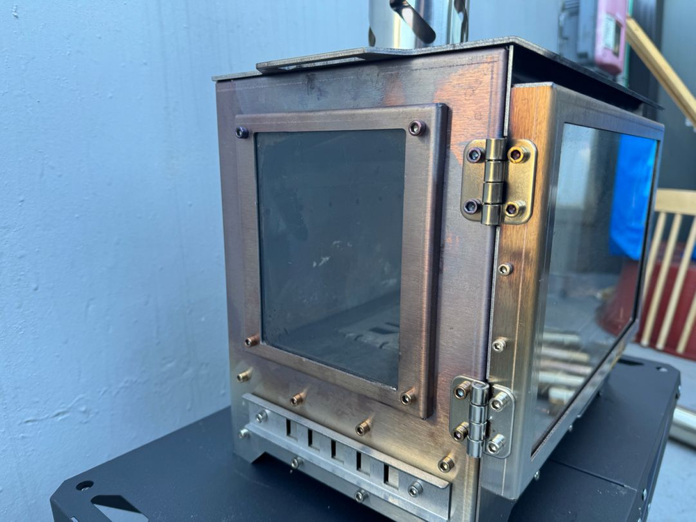 알리 그리즐리 캠핑용 화목난로 이미지