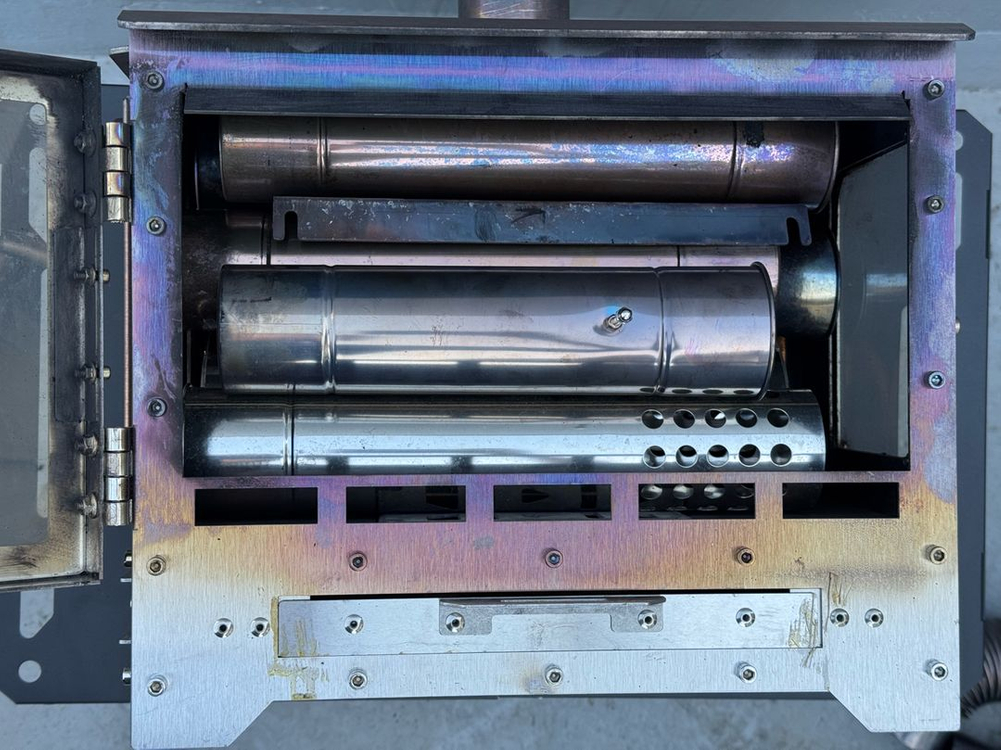 알리 그리즐리 캠핑용 화목난로 이미지