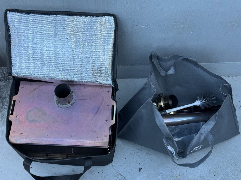 알리 그리즐리 캠핑용 화목난로 이미지