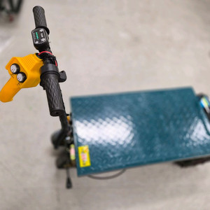 전동리프트테이블카트 자동 상하차 접이식 구르마 수레 이미지