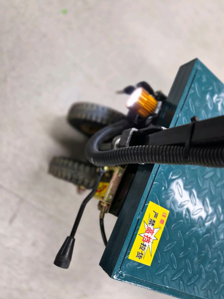 전동리프트테이블카트 자동 상하차 접이식 구르마 수레 이미지