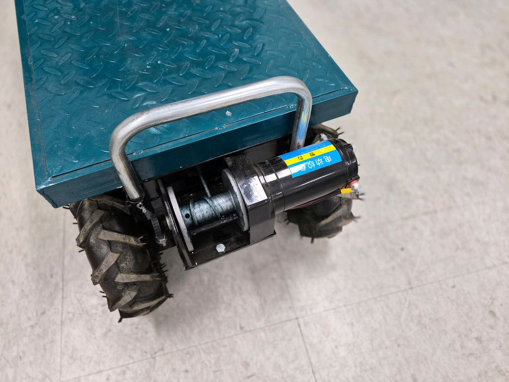 전동리프트테이블카트 자동 상하차 접이식 구르마 수레 이미지