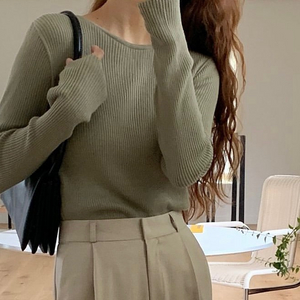 ((새제품)) 리브레 cash ribbied 니트 이미지