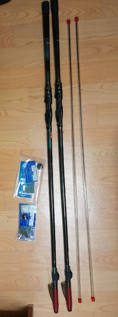 다이와 18토너먼트 3000sh-lbd릴,바낙스 나노기 1.5/1.75세트로 이미지