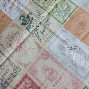 퀼트 원단 팀홀츠 빈티지 포토카드