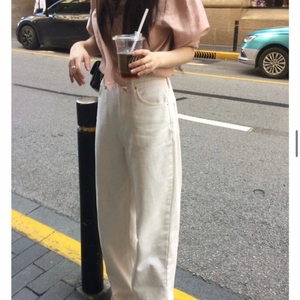 modo 샵모도 Tams White Denim s 새상품 이미지