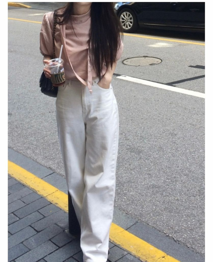 modo 샵모도 Tams White Denim s 새상품 이미지