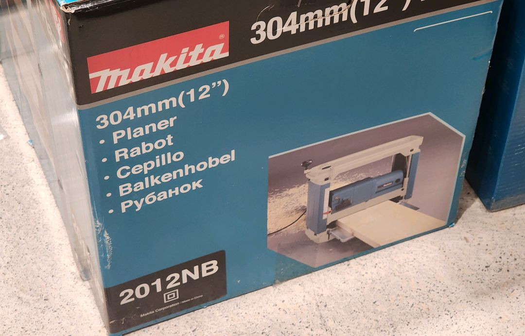 마끼다 2012NB 자동대패 300mm 1650W 연마날포함 전기대패 이미지