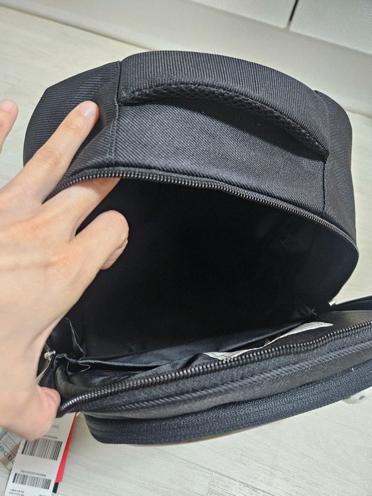 블랙야크 아동 책가방 블랙 새상품 이미지