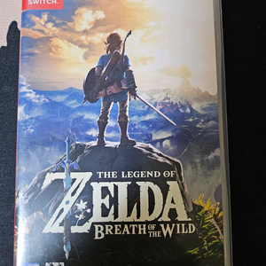 닌텐도 스위치 젤다의 전설 브레스 오브 더 와일드 (야생의 숨결) 팝니다.