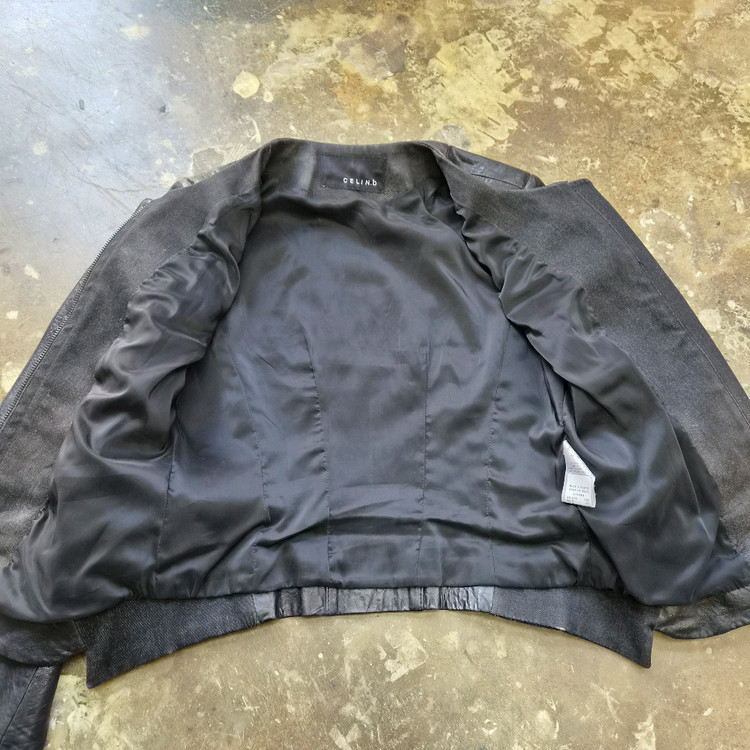55) Celin.b 셀린비 양가죽 자켓 라이더자켓--5