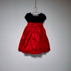 신데렐라브랜드 여아 벨벳 자수원피스