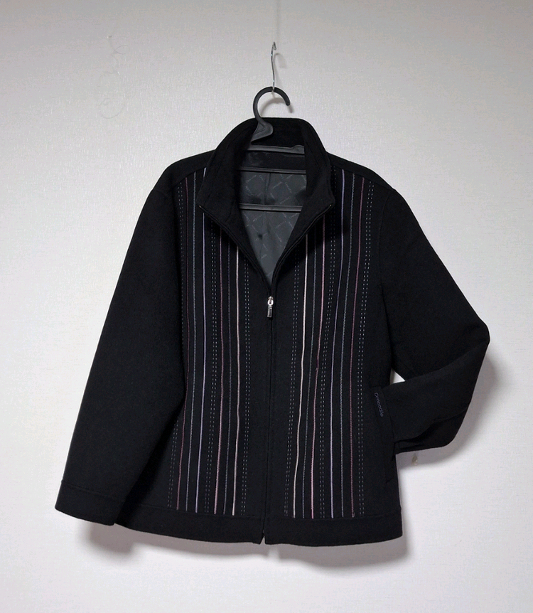 핸드메이드 고급라인 크로커다일 순모자켓100~105--8