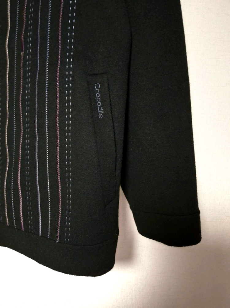 핸드메이드 고급라인 크로커다일 순모자켓100~105--10