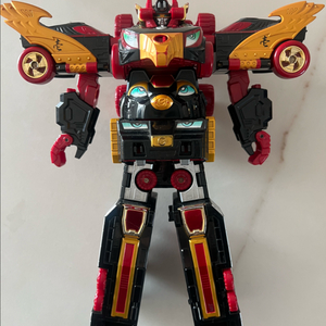 파워레인저 엔진포스 엔진대장군 기본셋 + 무기(도색품) 판매해요