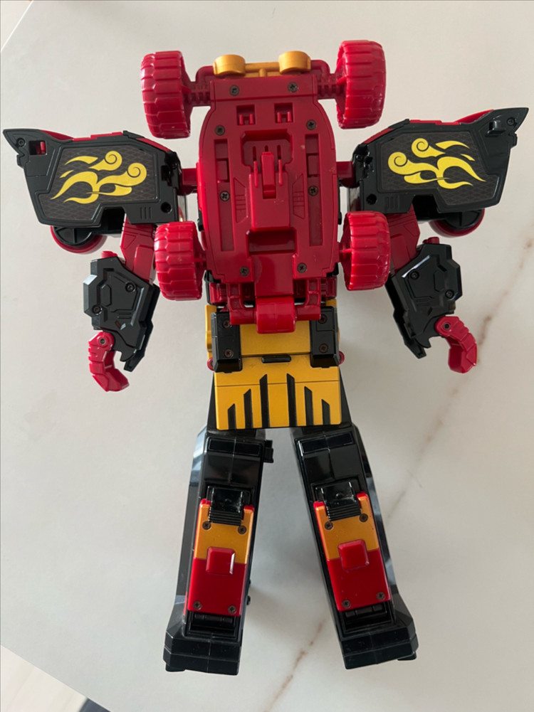 파워레인저 엔진포스 엔진대장군 기본셋 + 무기(도색품) 판매해요--1