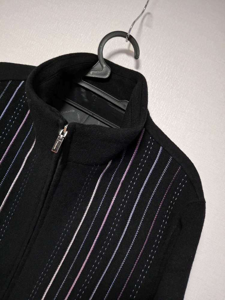핸드메이드 고급라인 크로커다일 순모자켓100~105--1