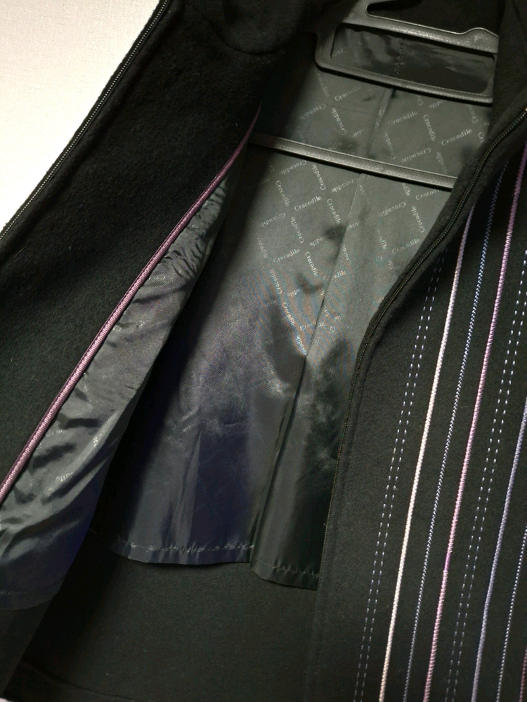 핸드메이드 고급라인 크로커다일 순모자켓100~105--5