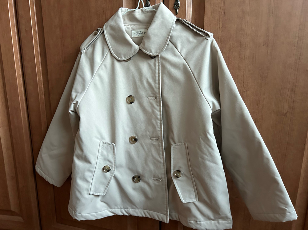 에어피쉬 패딩 트렌치 자켓 2xl(150)--2