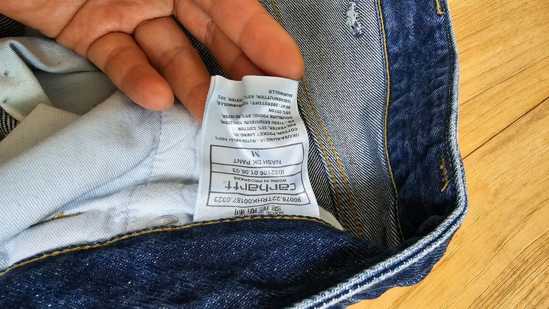 칼하트 내쉬 더블니 청바지(320 이미지