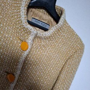 빈티지!MADE IN ITALY 앤클라인 트위드 자켓