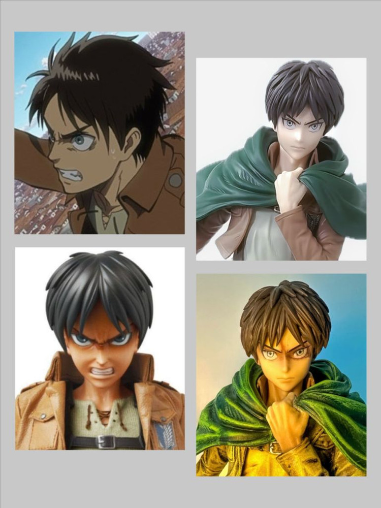 심장을 바쳐라! 진격의거인 리페인트 엘렌예거 룩업 리페인팅 도색작 레진 진격거 애니도색 예거 피규어 이미지