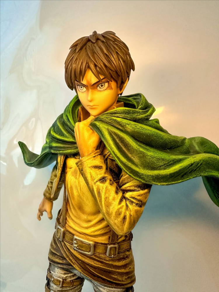 심장을 바쳐라! 진격의거인 리페인트 엘렌예거 룩업 리페인팅 도색작 레진 진격거 애니도색 예거 피규어 이미지