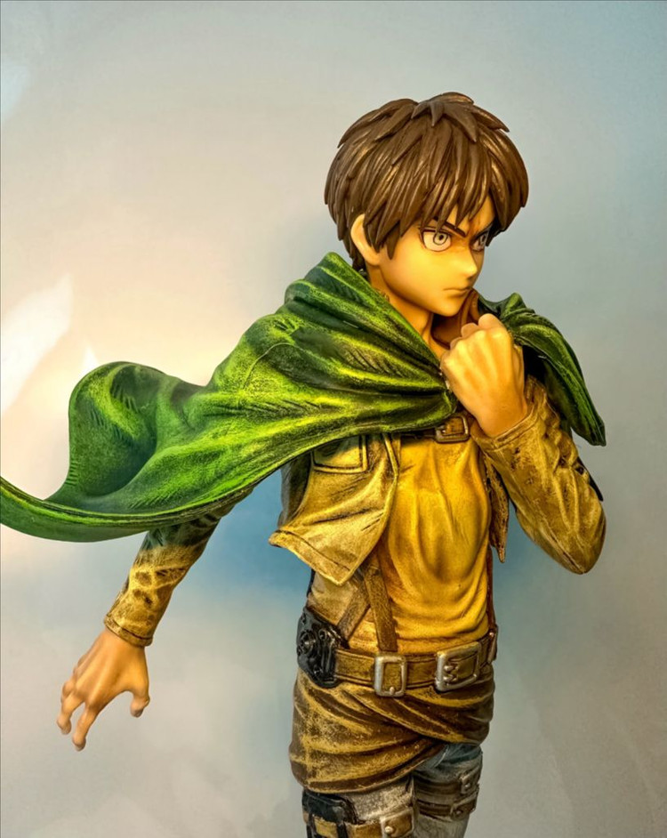 심장을 바쳐라! 진격의거인 리페인트 엘렌예거 룩업 리페인팅 도색작 레진 진격거 애니도색 예거 피규어 이미지