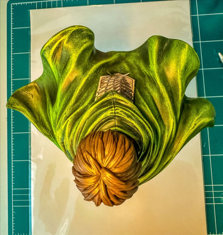 심장을 바쳐라! 진격의거인 리페인트 엘렌예거 룩업 리페인팅 도색작 레진 진격거 애니도색 예거 피규어 이미지