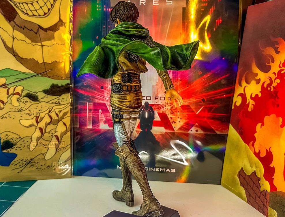 심장을 바쳐라! 진격의거인 리페인트 엘렌예거 룩업 리페인팅 도색작 레진 진격거 애니도색 예거 피규어 이미지