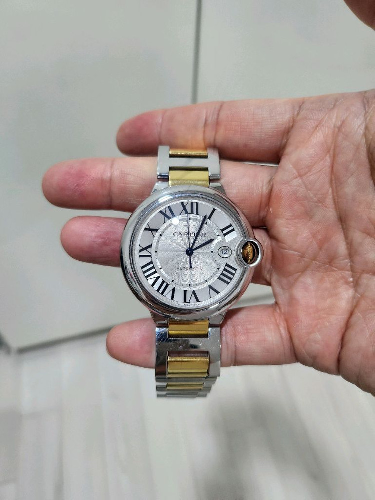 까르띠에 발롱블루 콤비 42 이미지