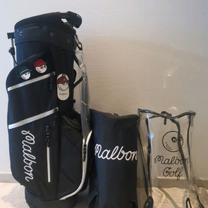 국내당일발송 말본골프백 캐디백 경량 블랙 이미지