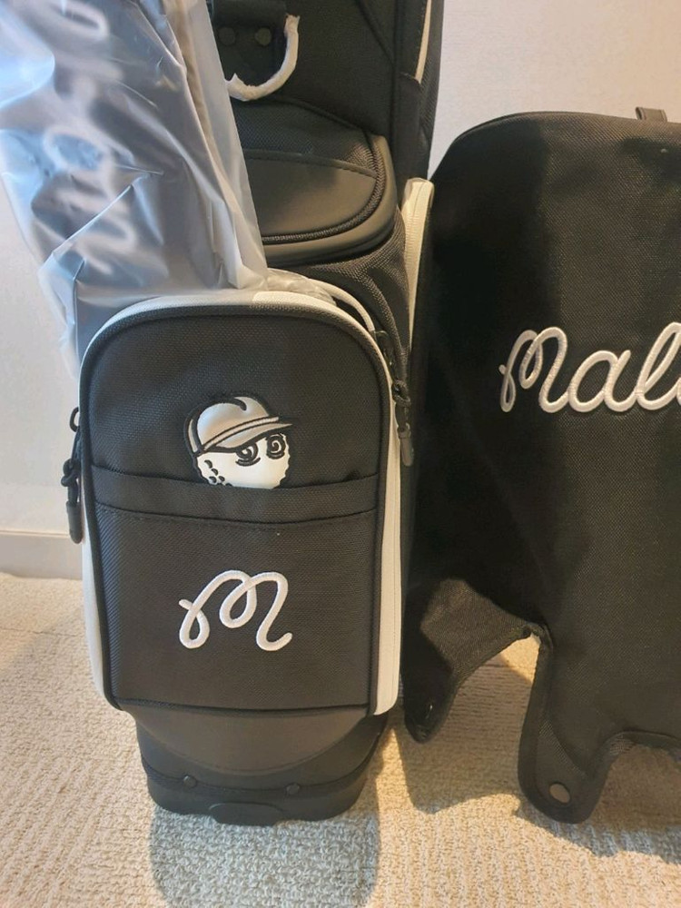 국내당일발송 말본골프백 캐디백 경량 블랙 이미지