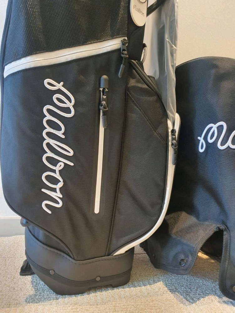 국내당일발송 말본골프백 캐디백 경량 블랙 이미지