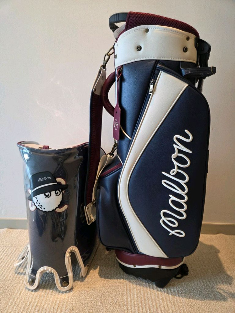 국내당일발송 말본골프백 캐디백 클럽하우스 네이비 이미지