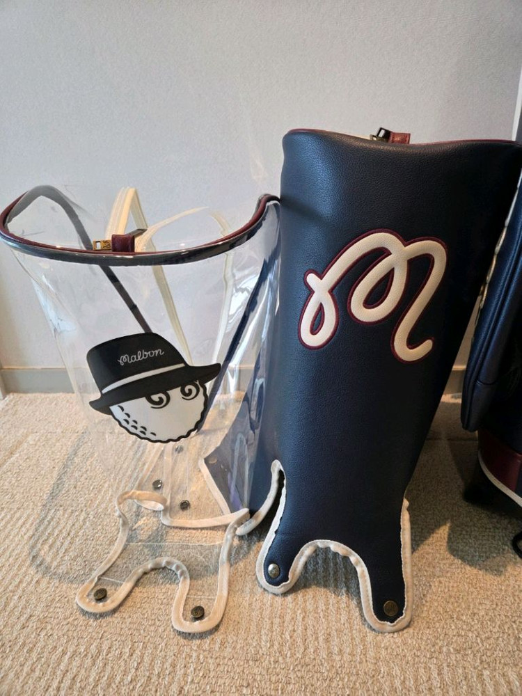 국내당일발송 말본골프백 캐디백 클럽하우스 네이비 이미지