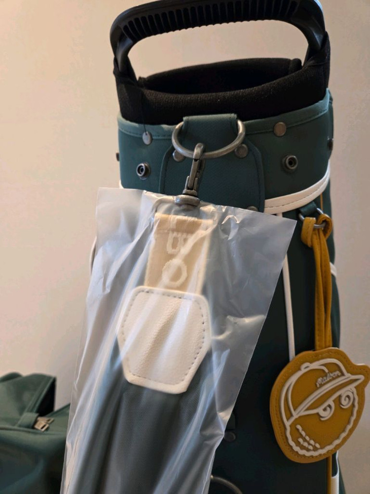 국내당일발송 말본골프백 캐디백 포켓 그린 이미지
