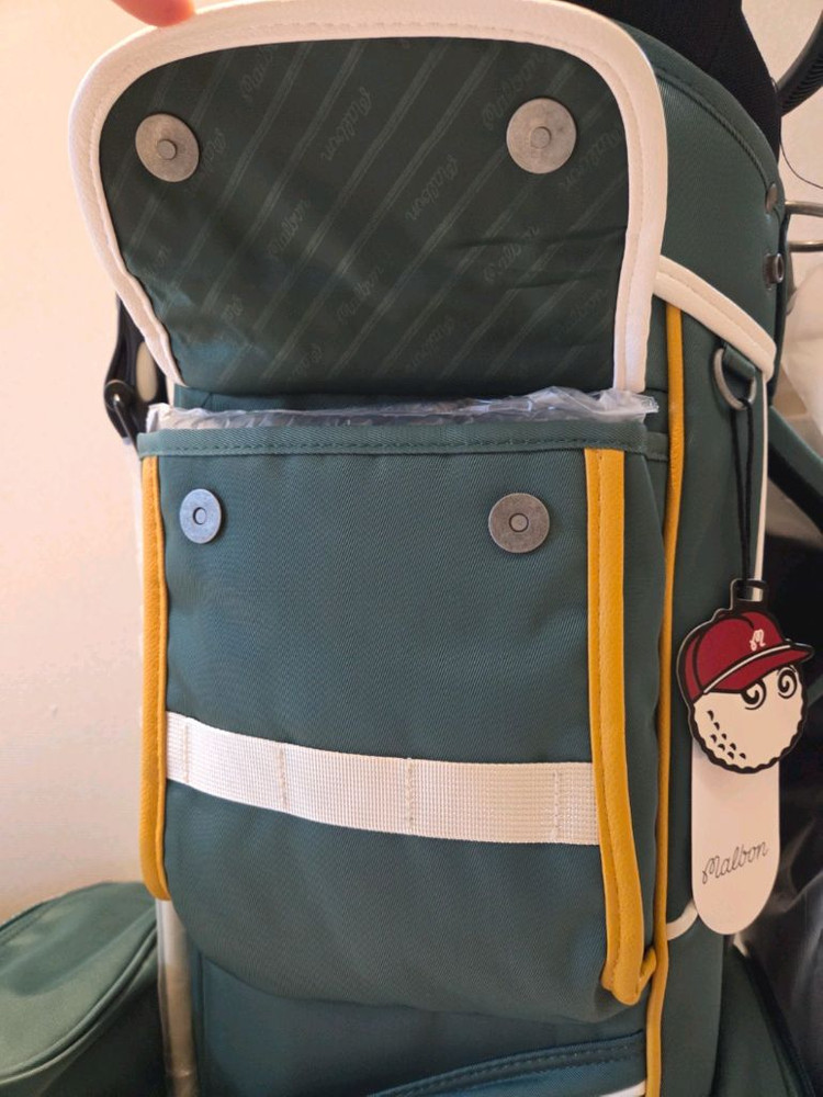 국내당일발송 말본골프백 캐디백 포켓 그린 이미지