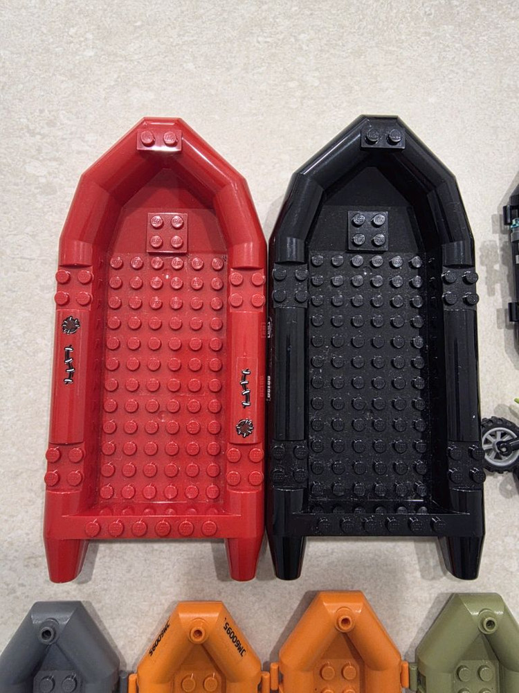 레고 큰보트/작은보트/상어/악어/오토바이/자전거 판매 이미지