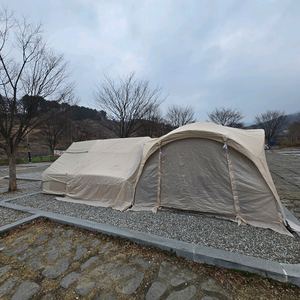 네이처하이크 에어텐트12+캠프밸리 전용도킹전실텐트
