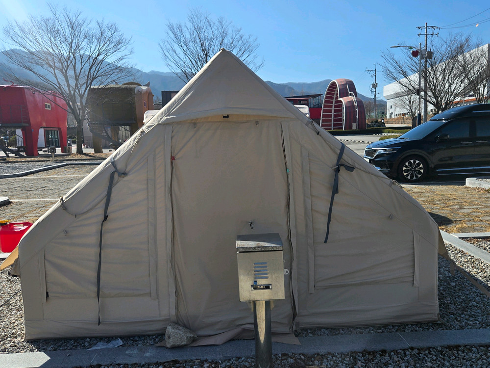 네이처하이크 에어텐트12+캠프밸리 전용도킹전실텐트--4