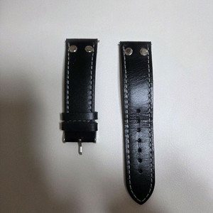 퀵릴리즈 소가죽 파일럿 스트랩 22mm 택포8천원