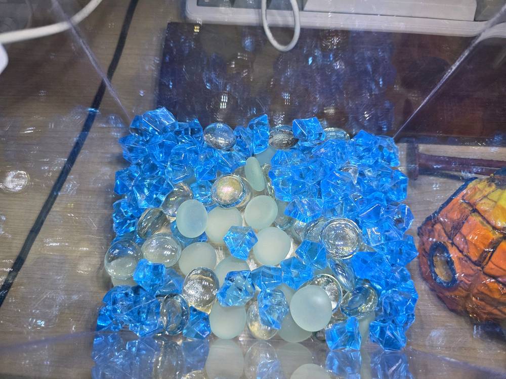 스폰지밥 미니 어항 세트 아크릴 3L--4