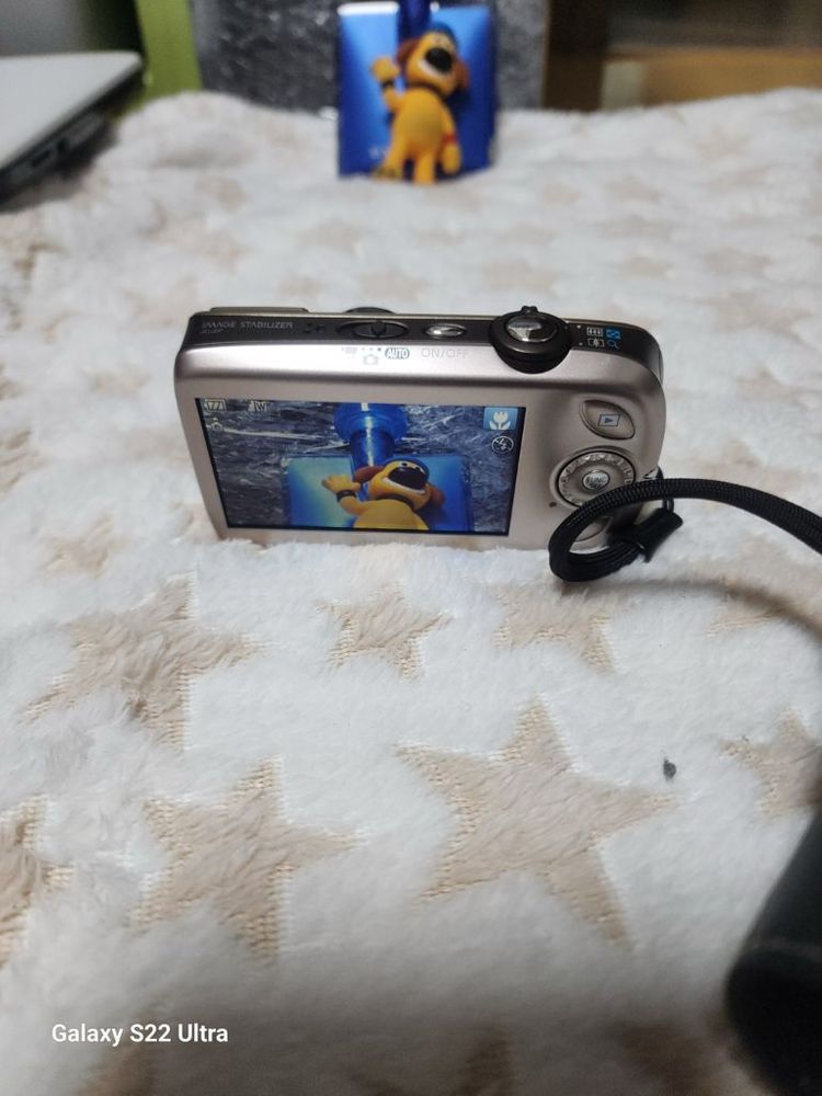 캐논 익서스 IXUS 110 IS .귀한골드색.본체기스파손없음 밧데리.메모리4GB.포함. 이미지