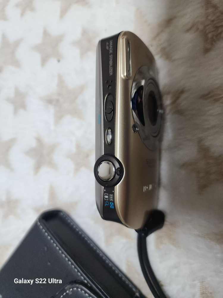 캐논 익서스 IXUS 110 IS .귀한골드색.본체기스파손없음 밧데리.메모리4GB.포함. 이미지