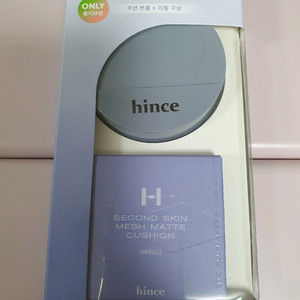 힌스 세컨스킨메쉬 매트 쿠션 본품 리필 세트 21호 아이보리