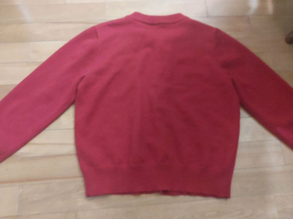 리리앤코 레드 리본 니트 가디건 이미지